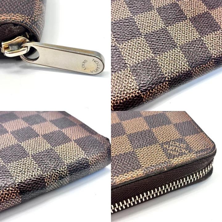 Used LOUIS VUITTONPurse Damier canvas unisex