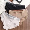 Men's Cotton Solid Color Breathable Sport Briefs - Comfortable Triangle Style for Young Students