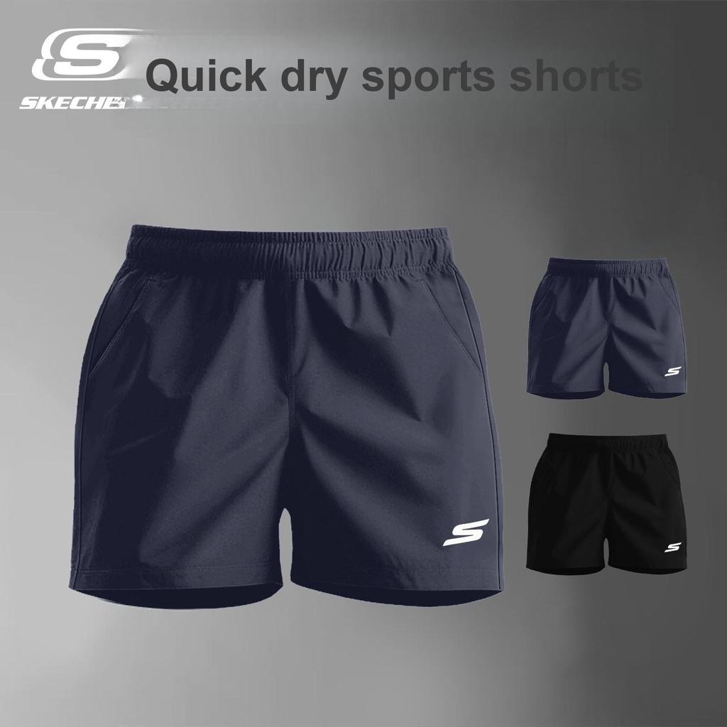 Skechers Comfortable Lightweight Breathable Multifunctional Versatile Sports Fashion Simple Casual Shorts Unisex shorts P226M379-026R