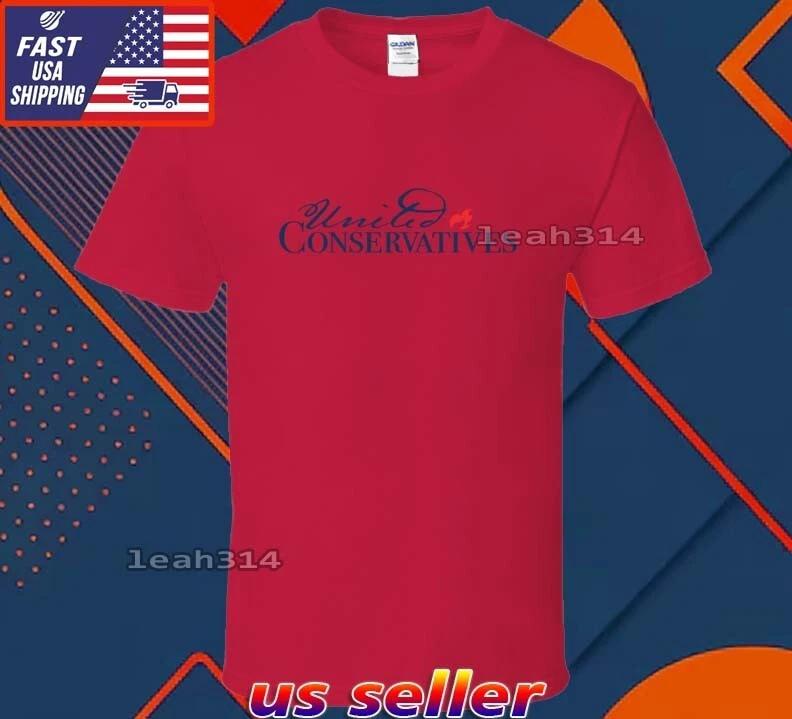 New Shirt United Conservatives Logo T-Shirt Funny American Usa Unisex Size S-5XL S
