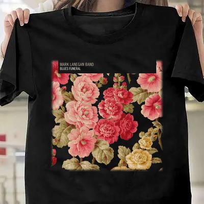 Mark Lanegan Band - Blues Funeral Album Black All Size Shirt AG963 Unisex T-Shirt
