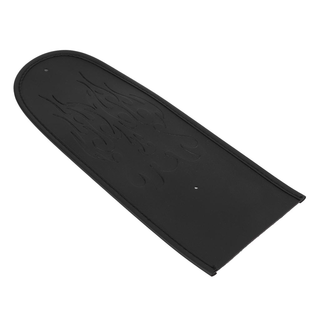 Motorcycle Fender Protector Decor Mudguard Cover Pad Artificial Leather Fit for XL 883 1200 48Black