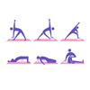 Ele-Exercise Fitness Yoga Blöcke Schaumstoffpolster Kissen EVA Gym Training