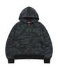 S'Est Solaris Camo Hoodie Reißverschluss Schwarz