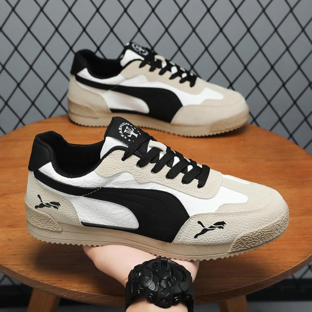 Casual Shoes, Fashionable Sports Shoes, Breathable and Comfortable Board Shoes, Retro Thick Soled Shoes, Men's Shoes