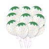 10pcs Strawberry Balloons Fruit Summer Beach Hawaiian Party Watermelon Baloon Kids Girl Birthday Party Ballon Festival Globos