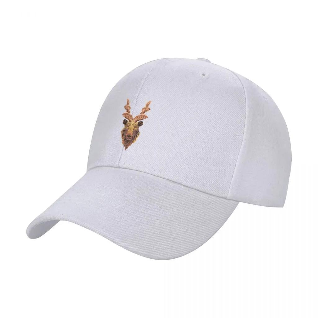 Markhor Pixel Art Baseball Cap Luxury Man Hat Icon custom caps Womens Beach Mens