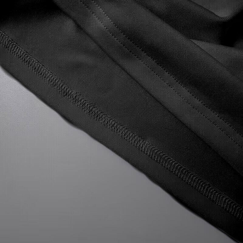 Women's Dress Summer Half High Neck Short Sleeve Fashion Sexy Mesh Yarn Wrap Hip Dresses