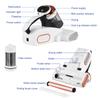 Bed Vacuum Cleaner Mattress Vacuum with Purple Light 8.5KPa Suction HEPA Filter LED Display