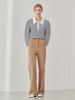 NOUVE Corduroy Straight Pants - Beige