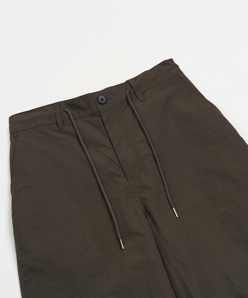 TOFFEE Utility Wide Parachute Pants (Khaki Brown)