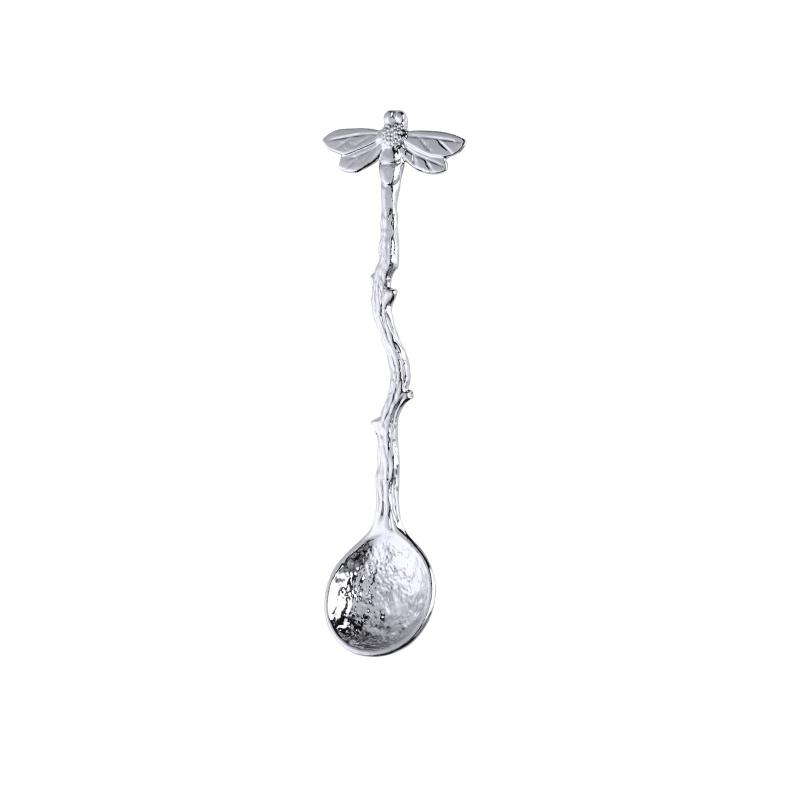1Pcs Kitchen Accessories Retro Hotel Family Dessert Coffee Spoon Ice Cream Tools Creative Royal Style Flatware Metal Spoon