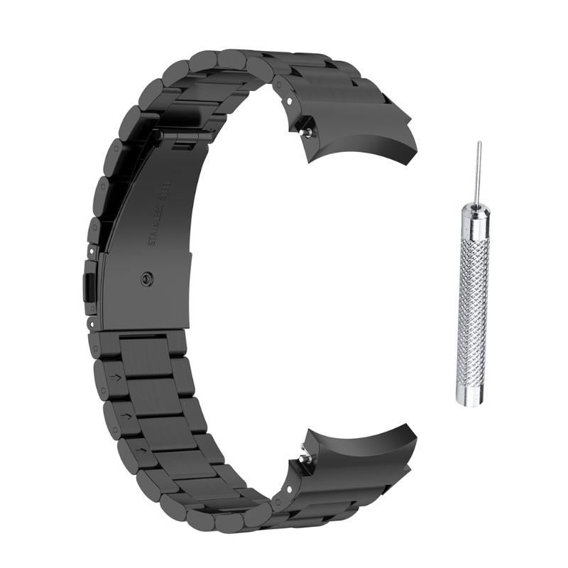 Metal Strap for -Galaxy Watch4/Watch4 Classic Waterproof Durable for Smart Watch Bands Sports Wristband