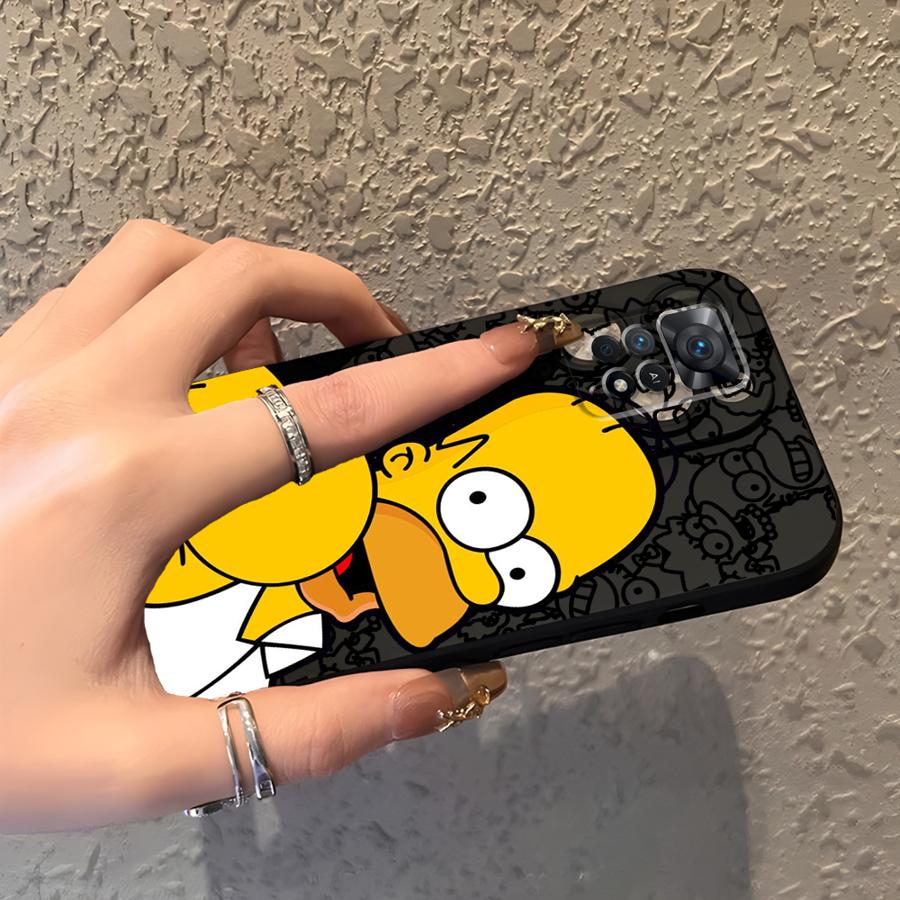 Cute S-simpsons Funda Phone Cover Case for Xiaomi Redmi Note 7 8 11s 12s 13 Pro Plus 10 9 12 Pro 10S 9S 14 11