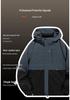 Three-in-One Waterproof Jacket: Heat-Sealed, Detachable, Unisex, Short-Sleeved, for Mountaineering and Sports, Two-Piece Set.