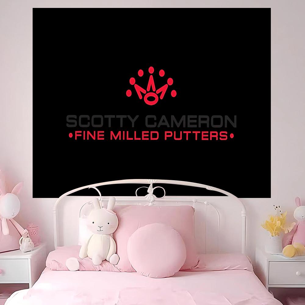 SScotty CCamerons Cartoon Tapestry For Living Room Home Dorm Decor INS Home Decor