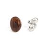 Fashion Smudge Resin Wide-Sided Ring Set, Exaggerated Special-Shaped Metal Cross-Glossy Ring.