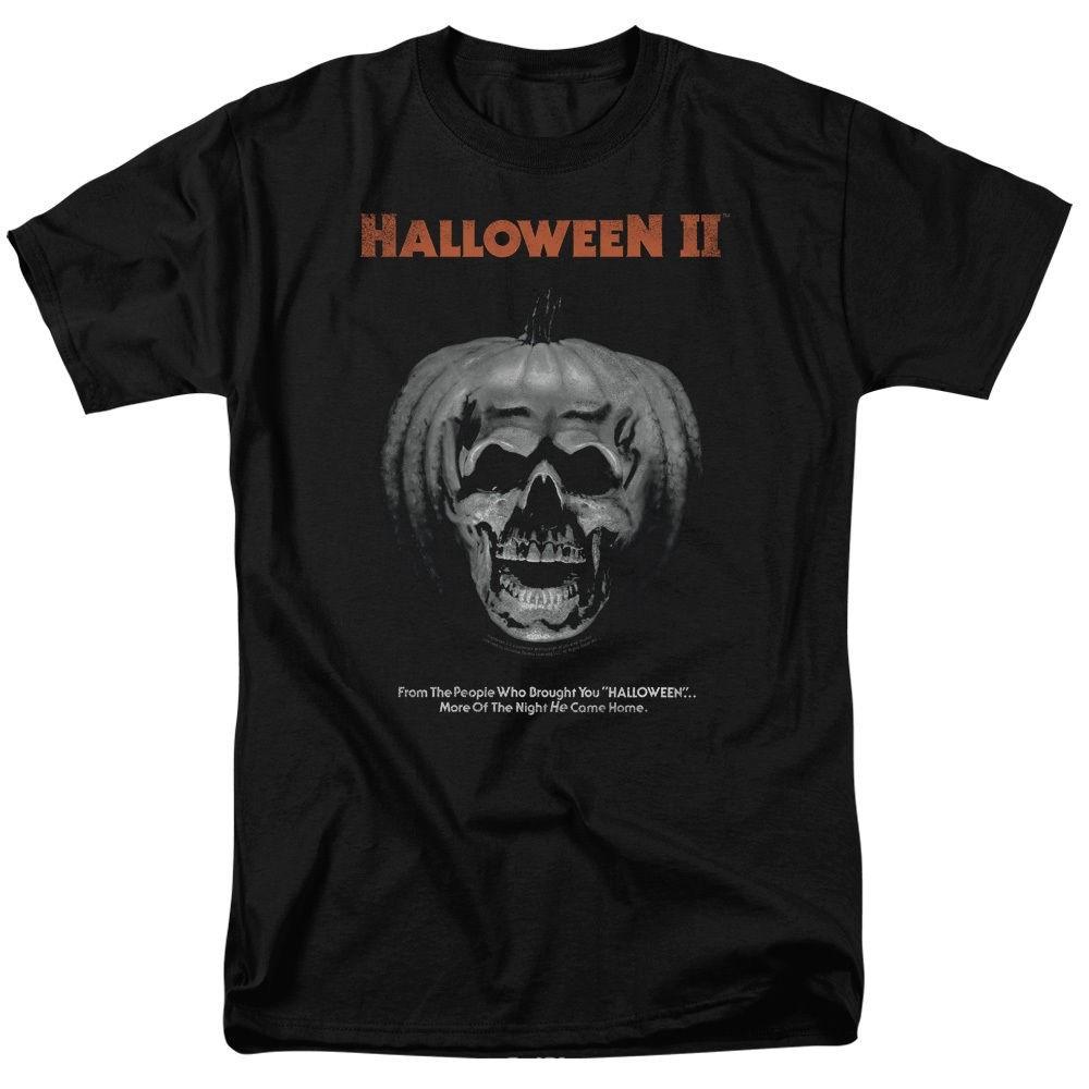 Halloween II Pumpkin Poster T-Shirt Sizes S-4XL NEW