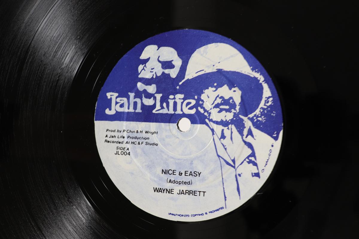 

12inch Record WAYNE JARRETT Greedy Girl Nice Easy JL004 JAH LIFE 1982 US Reggae Ska Dub Used