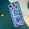 Ancient Floral Tiles For Realme C67 C53 C55 C75 C71 C61 C33 C63 C51 C65 11 12 13 14 15 Pro Plus GT6 GT7 Pro Case