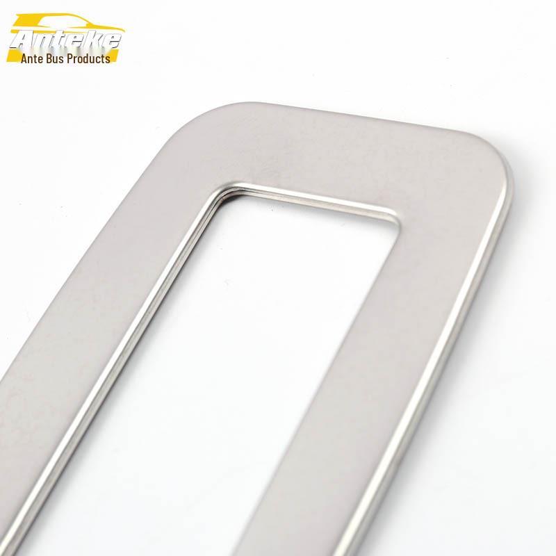 Applicable Hongguang S3 Rear Seat Adjustment Backrest Decorative Stainless Steel Frame