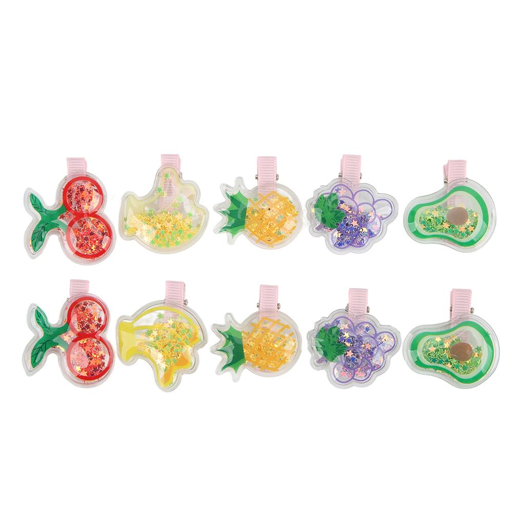 Buy 20pcs Pet Hairpins Fruit Pattern Various Colors Small Pet Hair
