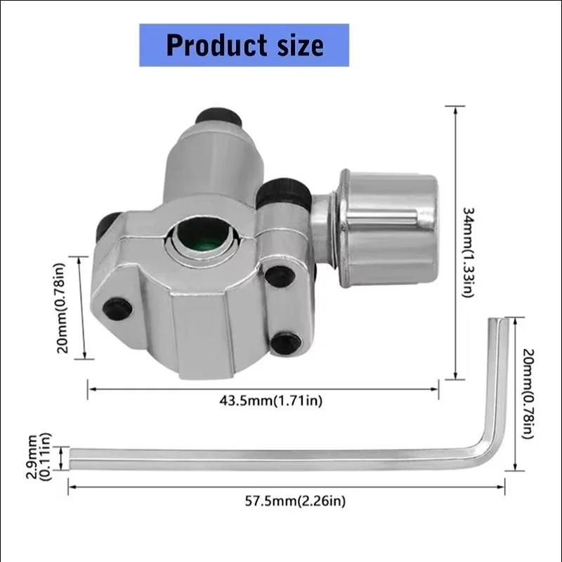 1Set BPV-31 Piercing Valve, Refrigerator Line Tap Valve, HVAC AC Cartridge Piercing Valve, Refrigeration Repair Accessory