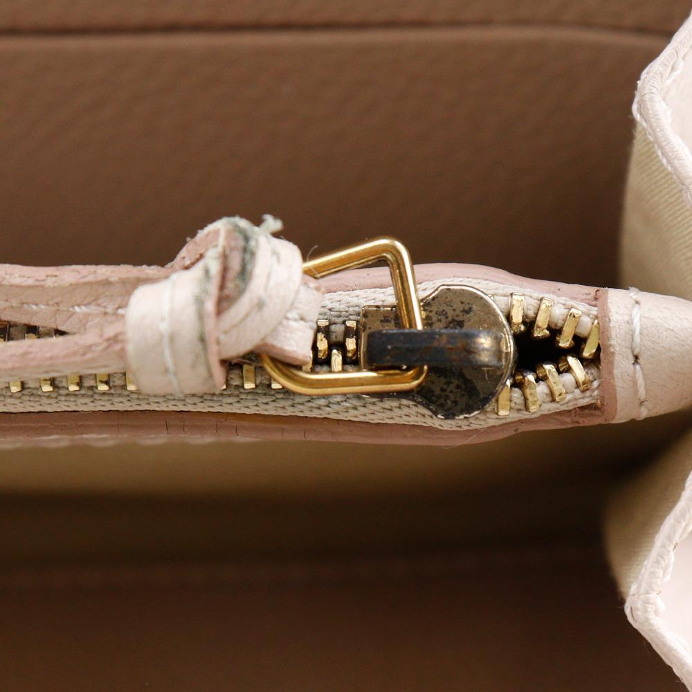 Chloe Paraty Purse 3P0375-043 Zip Around NUDE PINK pink leather Women Used