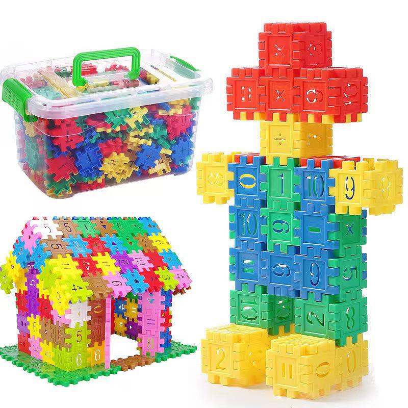Magic Cube Building Blocks: Digital Puzzle Toy for Boys