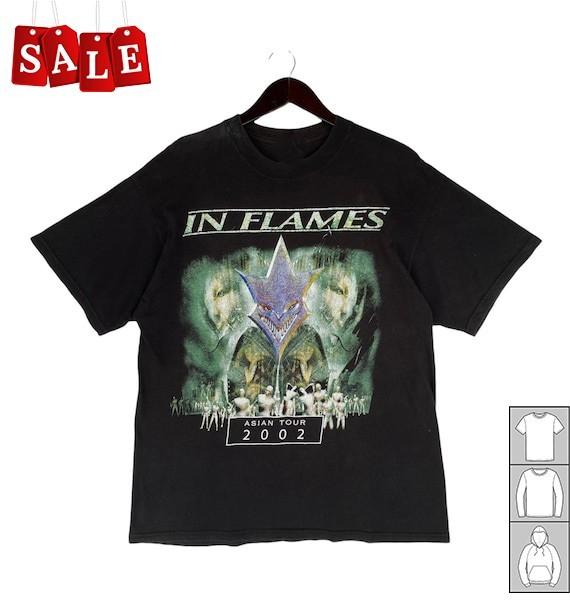 Hot IN FLAMES melodic death metal band  Cotton Unisex S-235XL T-Shirt  WL353 Unisex T-Shirt XXXXL