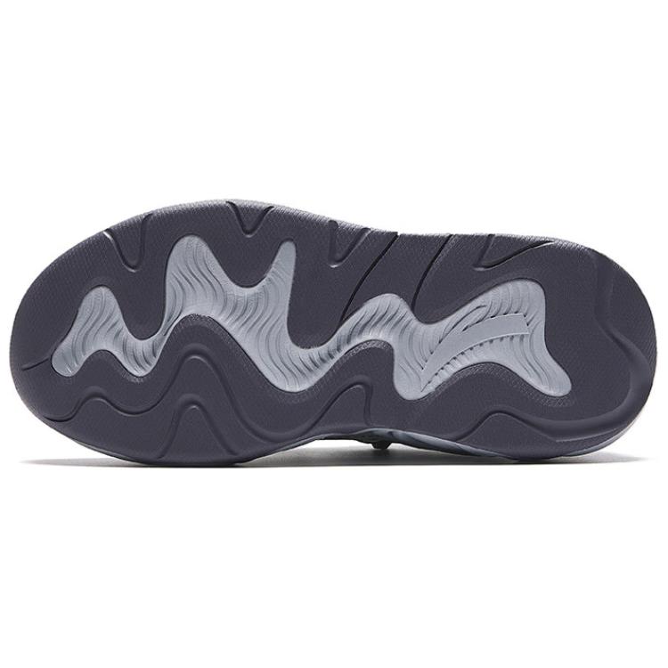 Anta Duo Duo Shoes Thick Sole Comfortable Non-Slip Wear-Resistant Low-Top Dad Shoes Women sneaker Gray 122528888R-4