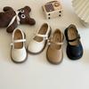 Girls Princess Shoes 2025 Spring and Autumn Lightweight Baby Leather Shoes Pearl Pendant Mary Jane Single Shoes Girls Fashion Single Shoes