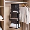 Hanging Handbag Organizer Multi-layer Wardrobe Closet Storage Bag Door Wall Clear Sundry Shoe Bag Hanger Pouch Accessories