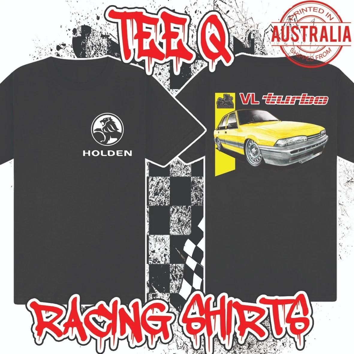 Men s and Women s T-shirts Holden Commodore VL Turbo Interceptor RB30 ~ Premium Black Gildan Cotton Tee XXXL