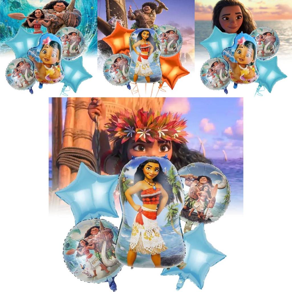 Neues Ozean-Abenteuer 18 Zoll Moana Inspirierter Folienballon Für Festliche Dekoration