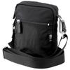 Shoulder Bag 026992 CASH CARRY Polyester Sacoche Pouch Crossbody Shoulder Bag BLACK [Marimekko] & [Used]