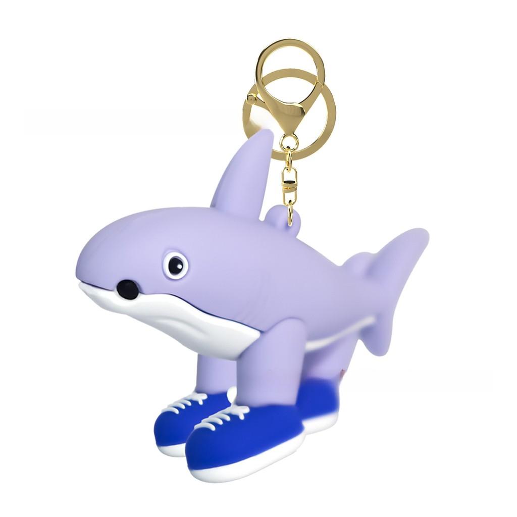 Brainrot Al Italian Tungtungtung Sahur Keychain Shark Cartoon Figure Pendant Toy