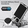 Custodia in Metallo Blindata per IPhone 17 18 Pro Air 17e 16e 16 15 14 13 12 11 Pro Max XS XR 8 7 Plus Copertura Resistente Protezione Schermo