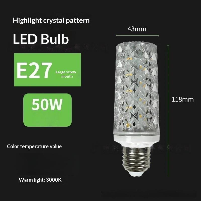 1 buc 14W 18W 24W 50W Lustră Decorativă Lumină Living E14 E27 Bec Porumb LED Mic Cald Înlocuire Lampă Halogen Decorațiune Casă