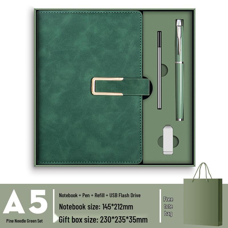 High-Grade Business Notebook Gift Set with Custom Logo Printing