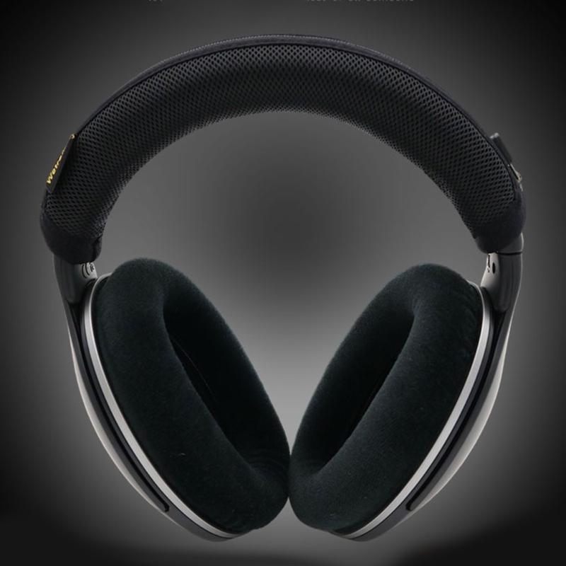 Smooth Zippered Headband Protective Cover For HD550 Over Ear Headphones With Zippered Lock Mechanism And Durability Fabric