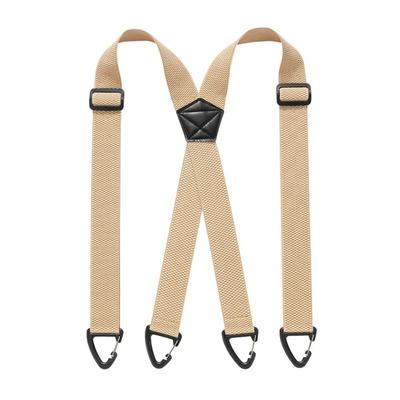 Robuste Arbeits Hosenträger 3,8 cm Breit Anti-Rutsch X-Form Hosenträger mit 4 Klammern Elegant Verstellbar Hosenträger Herren Geschenk