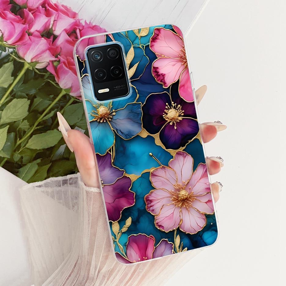 For Realme Narzo 30 5G Case RMX3242 Stylish Butterfly Painted Cover Soft Silicone Case For Realme Narzo 30 Pro Narzo30 5G Fundas