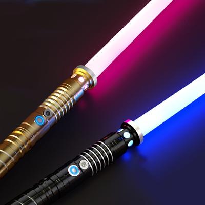 Upgraded Metal Lightsaber RGB 16 Colors, 2 In 1 Lightsaber Toy Christmas, Halloween, Thanksgiving Gifts