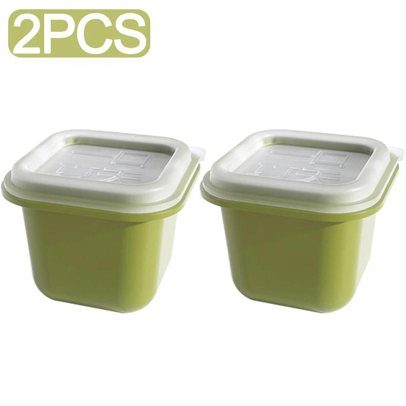 

6/1 шт. Мини-форма для приготовления кубиков льда, квадратная форма для хоккея, желе, пудинга, йогурта, форма для кубиков льда, многоразовый замораживающий гаджет для напитка виски Green 2PCS