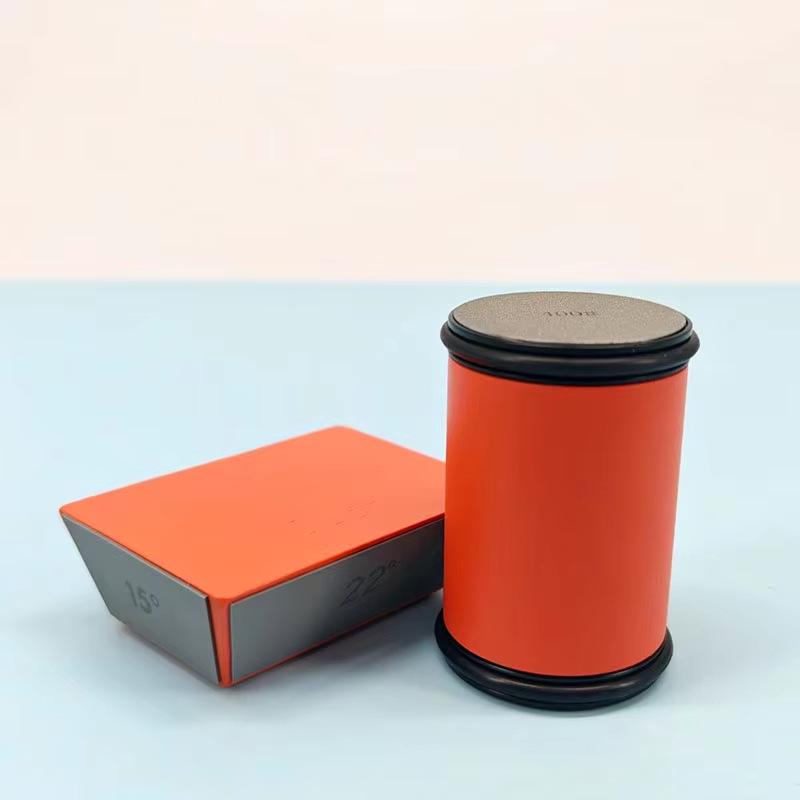 Manual Roller Knife Sharpener with Quick Sharpening Stone