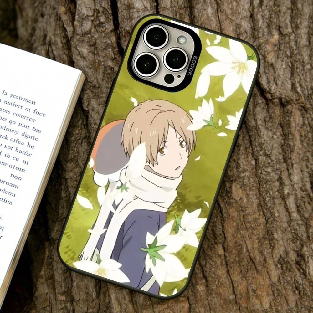 

Чехол для телефона Natsume Book of Friends Для iPhone 17,16,15,14,13,12,11 Plus,Pro Max,XS,Цветная Посеребренная Внутренняя Крышка iPhone16ProMax