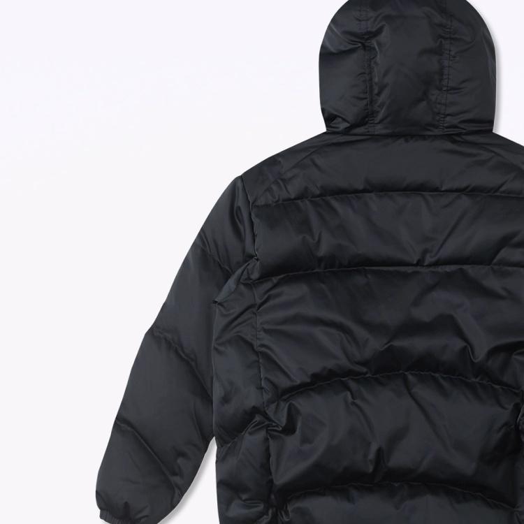 (WMNS) Converse Fashion Mid Down Jacket Asia Sizing 'Black' Women's 10025220-A02