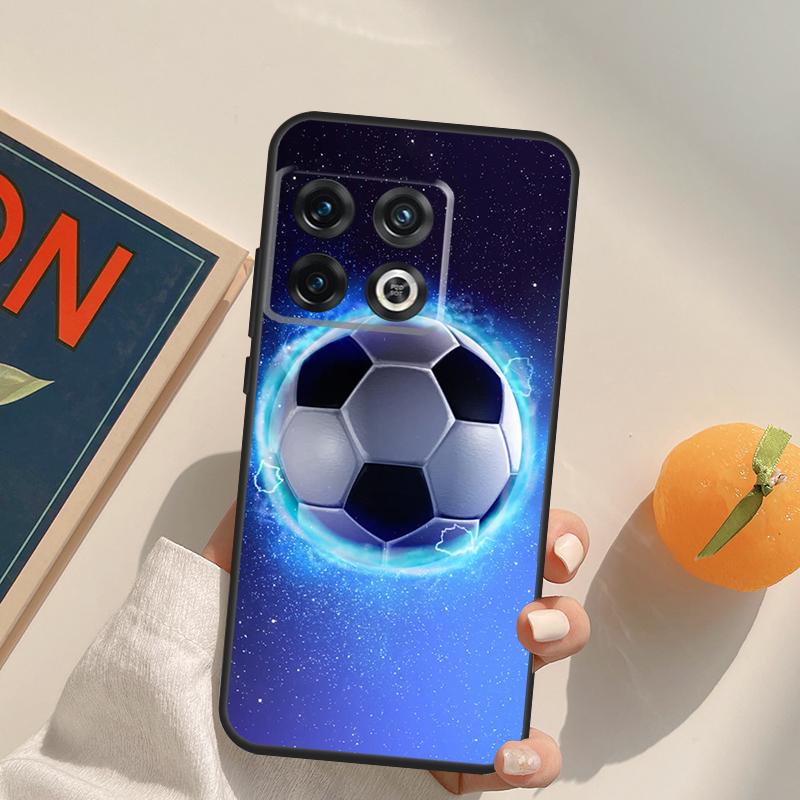 Football Soccer Ball Case For OnePlus 13T 10T 10R 12R 13R 15 13 12 11 10 9 Pro Nord CE 5 2 3 4 Lite N20 N30 Cover