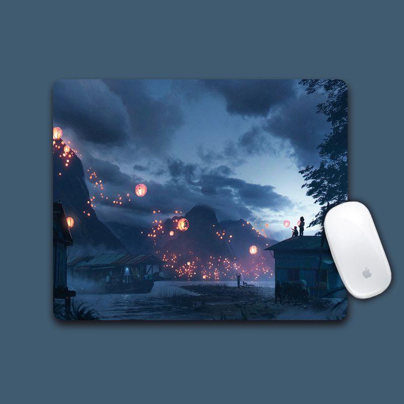 Mouse Pad Small Lock Ins Good-looking Custom Cute Two-Dimensional Animation E-Sports Games Notebook Wristband